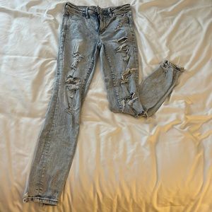 Light Blue American Eagle Jeans, Women’s Size 4 Regular